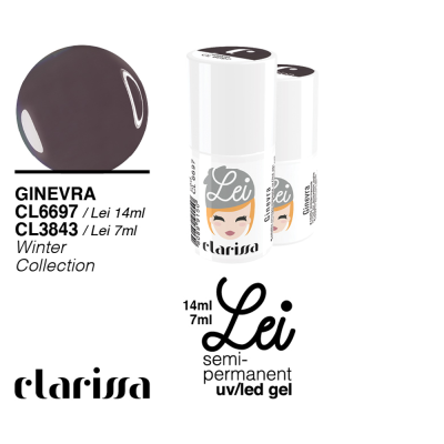 Clarissa Lei Ginevra Smalto Semipermanente CL 3843 Winter Collection