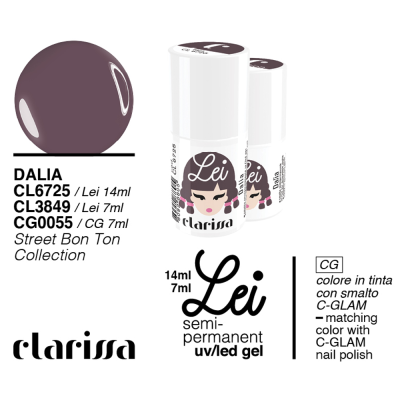 Clarissa Lei Dalia Smalto Semipermanente 7ml cl 3849 Street Bon Ton Collection