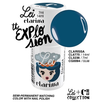 Clarissa Lei - Clarissa Smalto Semipermanente LEI 3236 Explosion Collection 7 Ml
