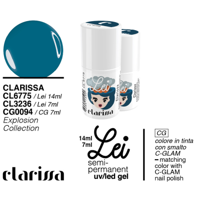 Clarissa Lei Clarissa Smalto Semipermanente 7ml cl 3236 Explosion Collection