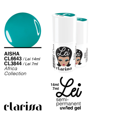Clarissa Lei Aisha Smalto Semipermanente CL 3844 Africa Collection - 7 Ml