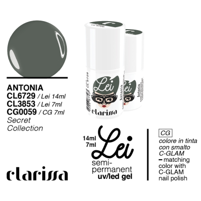 Clarissa Lei Antonia Smalto Semipermanente CL 3853 Secret Collection - 7 Ml
