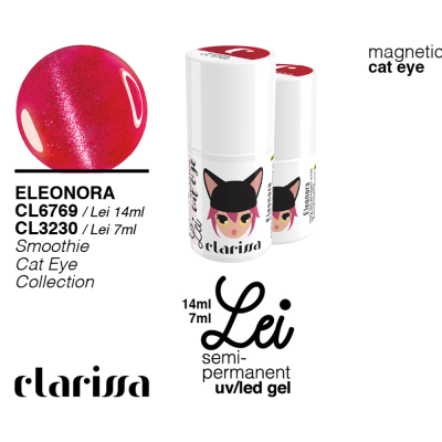 Clarissa Lei - Eleonora CL 3230 Smalto Semipermanente Smoothie Cat Eye Collection 7 Ml