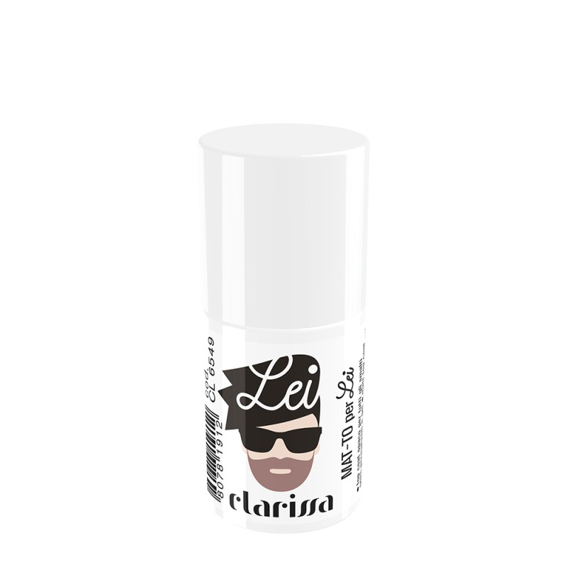Top Coat per smalti semipermanenti rende l’effetto finale opaco per settimane.