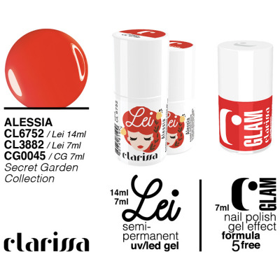 Smalto tradizionale Effetto Gel. n. 045 - alessia secret garden collection