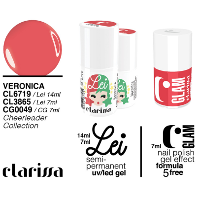 Smalto tradizionale Effetto Gel. n. 049 - veronica cheerleader collection