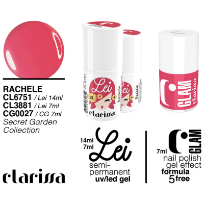 Smalto tradizionale Effetto Gel. n. 027 - Rachele secret garden collection