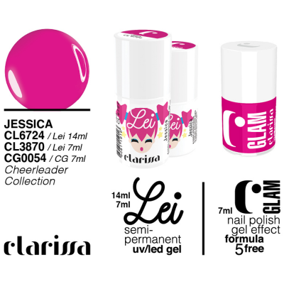 Smalto tradizionale Effetto Gel. n. 054 - jessica cheerleder collection