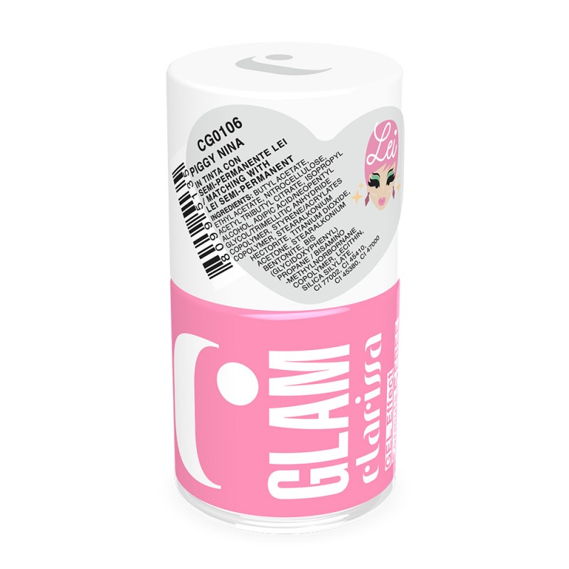 Smalto tradizionale Effetto Gel. n. 0106 - piggy nina - drag queen collection