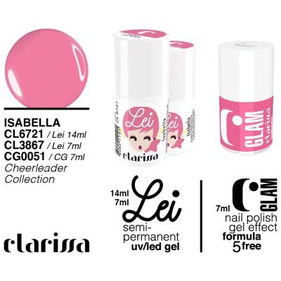 Smalto tradizionale Effetto Gel. n. 051 - isabella cheerleader collection