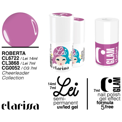 Smalto tradizionale Effetto Gel. n. 052 - roberta cheerleader collection