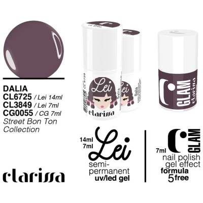 Smalto tradizionale Effetto Gel. n. 055 - dalia street bon ton collection