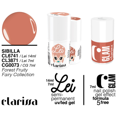 Smalto tradizionale Effetto Gel. n. 073 - sibilla forest fruity fairy collection
