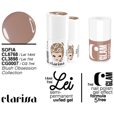Smalto tradizionale Effetto Gel.n. 007 - sofia blush.