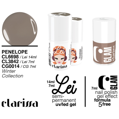 Clarissa C-GLAM 014 Smalto Penelope Winter Collection