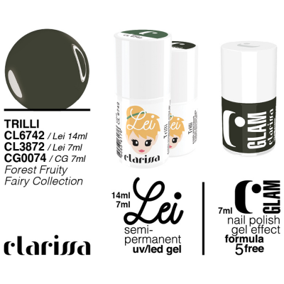 Clarissa C-GLAM 0074 Smalto Trilli Forest Fruity Fairy Collection