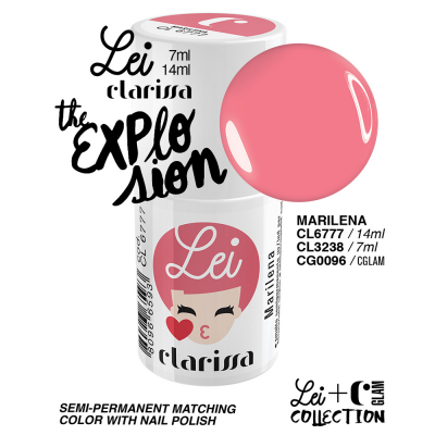Clarissa Lei - Marilena Smalto Semipermanente CL 3238 Explosion Collection 7 Ml