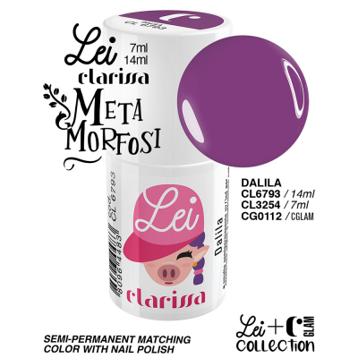 Clarissa Lei - Dalila Smalto Semipermanente CL 3254 Metamorfosi Collection 7 Ml