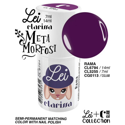 Clarissa Lei - Rama Smalto Semipermanente Metamorfosi Collection 7 Ml