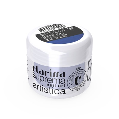 Polveri acriliche colorate che permettono di realizzare facilmente decori 3D e fantastici nail french - Blu neon