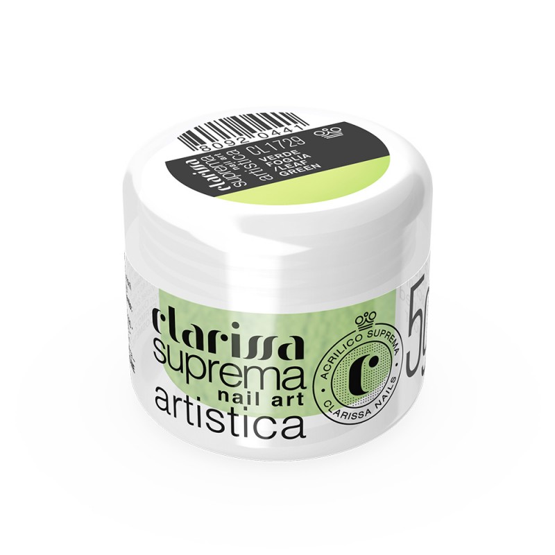 Polveri acriliche colorate che permettono di realizzare facilmente decori 3D e fantastici nail french - Verde Foglia