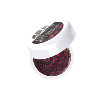 Polveri acriliche colorate che permettono di realizzare facilmente decori 3D e fantastici nail french - Fragola Superglitter