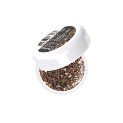 Polveri acriliche colorate che permettono di realizzare facilmente decori 3D e fantastici nail french - Bronzo Superglitter