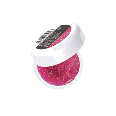 Polveri acriliche colorate che permettono di realizzare facilmente decori 3D e fantastici nail french - rosa glitter