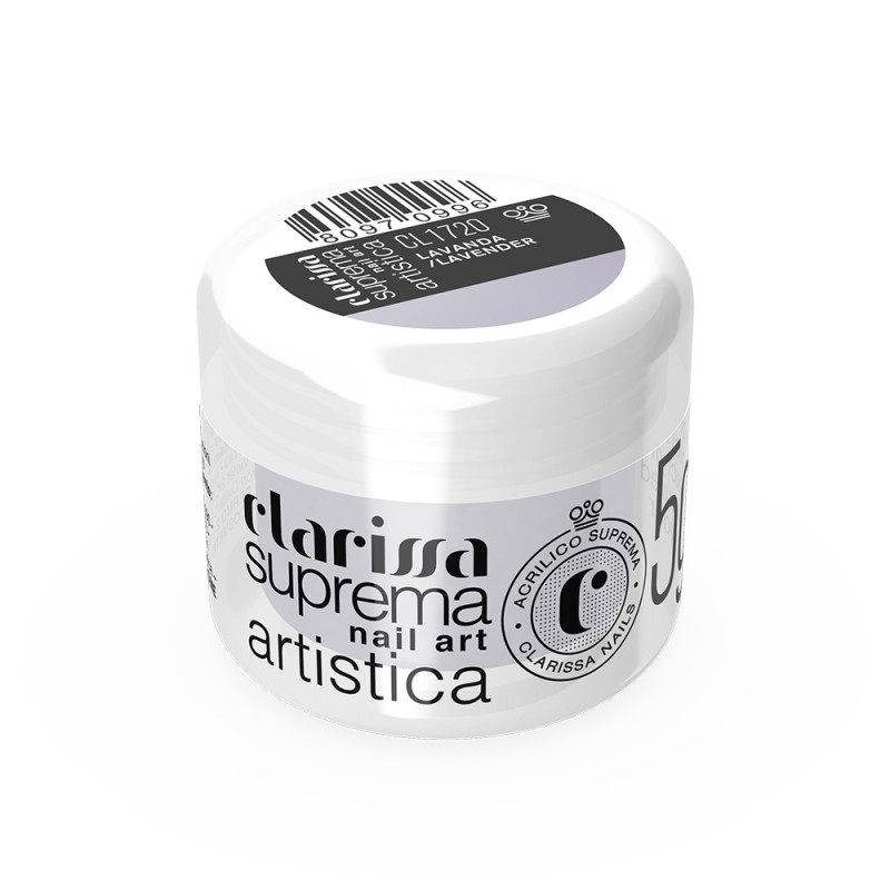 Polveri acriliche colorate che permettono di realizzare facilmente decori 3D e fantastici nail french - Lavanda