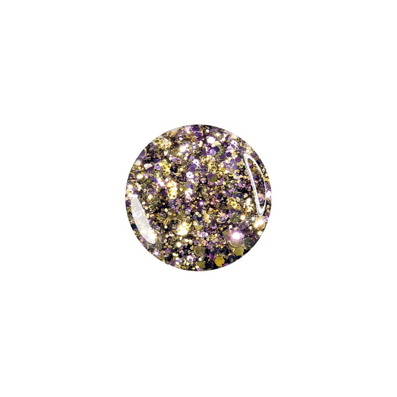 Clarissa Cl 3133 Great Glitter gel uv/led oro-viola 4ml