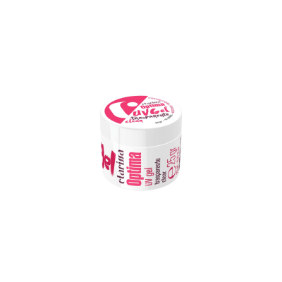 Clarissa Optima uv gel trifasico autolivellante trasparente da struttura cl 3000 - 25 gr