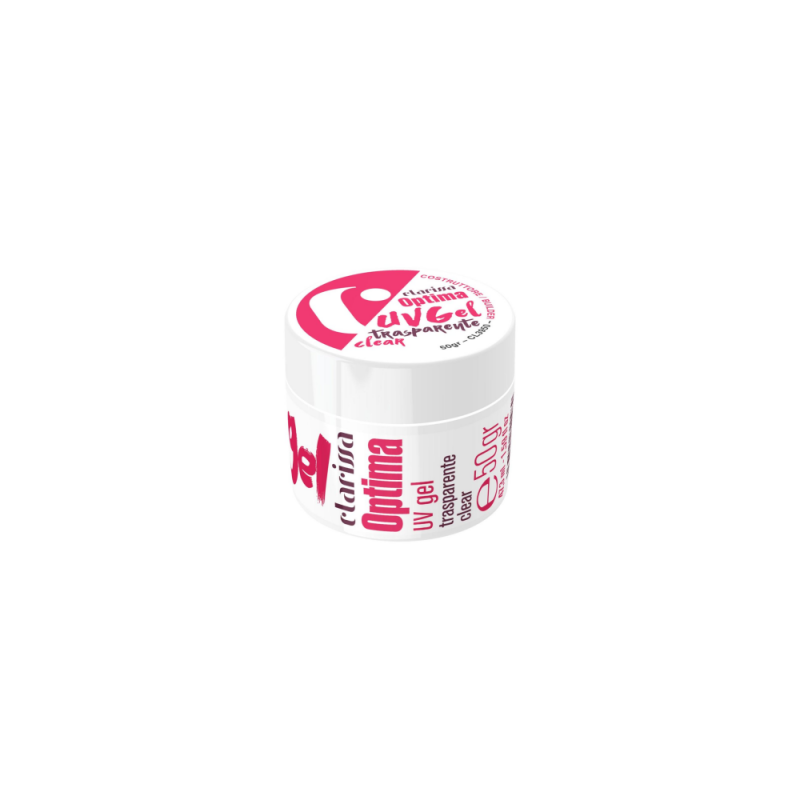 Clarissa Optima Uv gel trifasico autolivellante trasparente da struttura cl 3950 - 50 gr