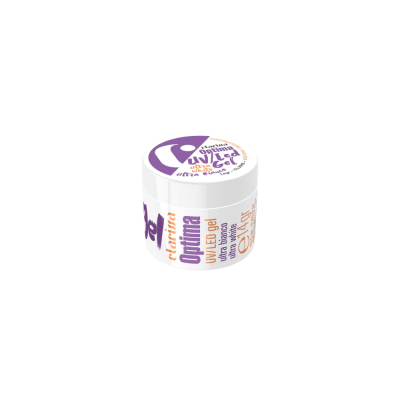 Clarissa - Cl 3949 Optima LED/UV Gel Ultra Bianco 14 Gr