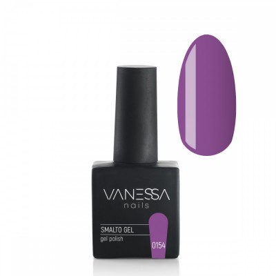 Vanessa Smalto Gel Semipermanente Viola Laccato 8 ml n.154