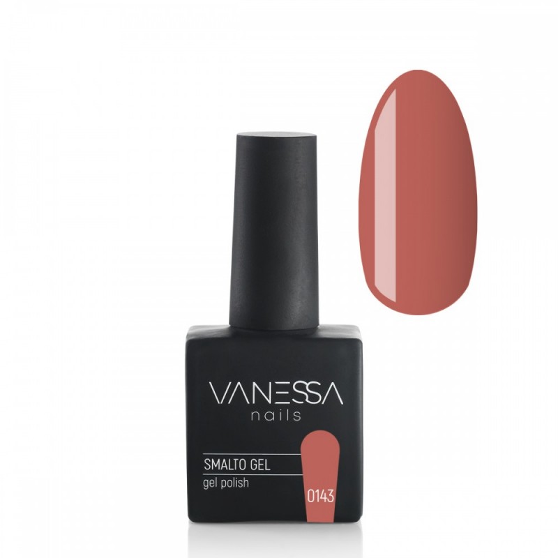 Vanessa Smalto Gel Semipermanente Marrone 8 ml n.143