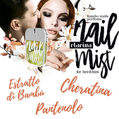 Clarissa Nail Mist profumo mani e unghie - talc