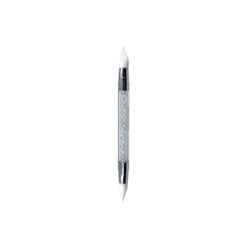 Clarissa Cl 7401 pennello silicone doppia punta 4D per plastilina