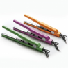 Piastra stirante super stretta Lissy Color - colore fucsia