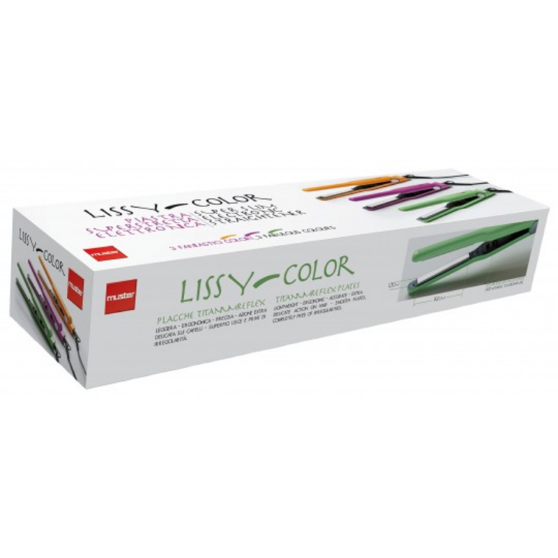 Piastra stirante superstretta Lissy color - colore verde