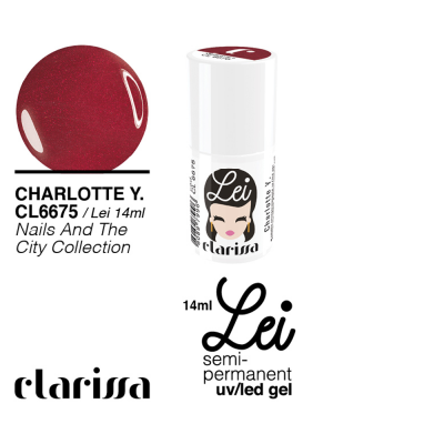 Clarissa Lei Charlotte Y. Smalto Semipermanente 14ml cl 6675 Nail And The City Collection