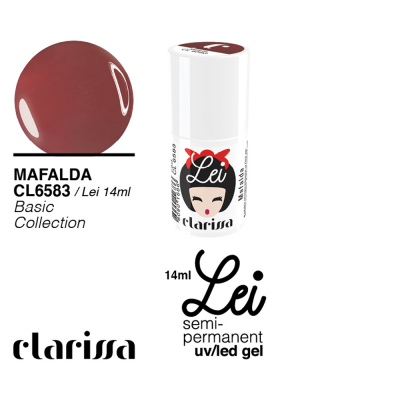 Clarissa Lei Mafalda Smalto Semipermanente 14ml cl 6583 Basic Collection