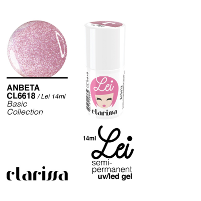 Clarissa Lei Anbeta Smalto Semipermanente 14ml cl 6618 Basic Collection