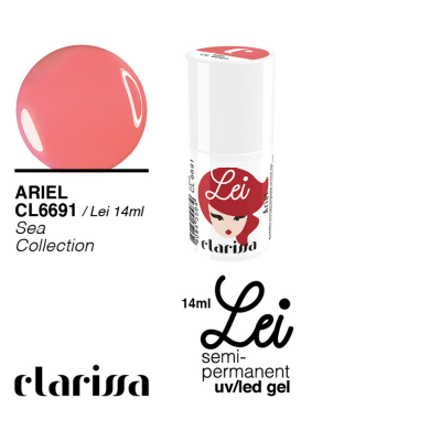 Clarissa Lei Ariel Smalto Semipermanente 14ml cl 6691 Sea Collection