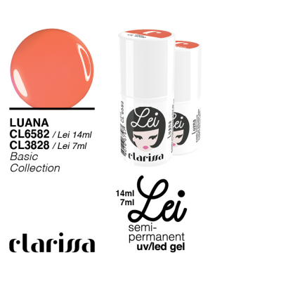 Clarissa Lei Luana Smalto Semipermanente 14ml cl 6582 Basic Collection