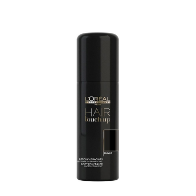 Correttore spray per ricrescita capelli grigi - colore nero - 75 ml.