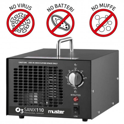 Muster O3 Sanix 110 sanificatore aria