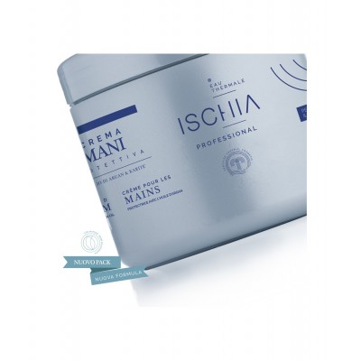 Ischia Crema Mani Protettiva con Olio di Argan & Karitè Effetto Barriera 500ml Cod. Art. IT0077