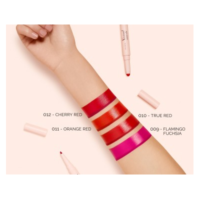 Matita Labbra Contouring & Rossetto Brillante. n. 009 - Flamingo Fuchsia. LIPSTICK: 0,8 g - .028 oz LIP PENCIL: 0,2 g - .007 oz