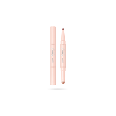 Matita Labbra Contouring & Rossetto Brillante. n. 005 - Deep Nude. LIPSTICK: 0,8 g - .028 oz LIP PENCIL: 0,2 g - .007 oz