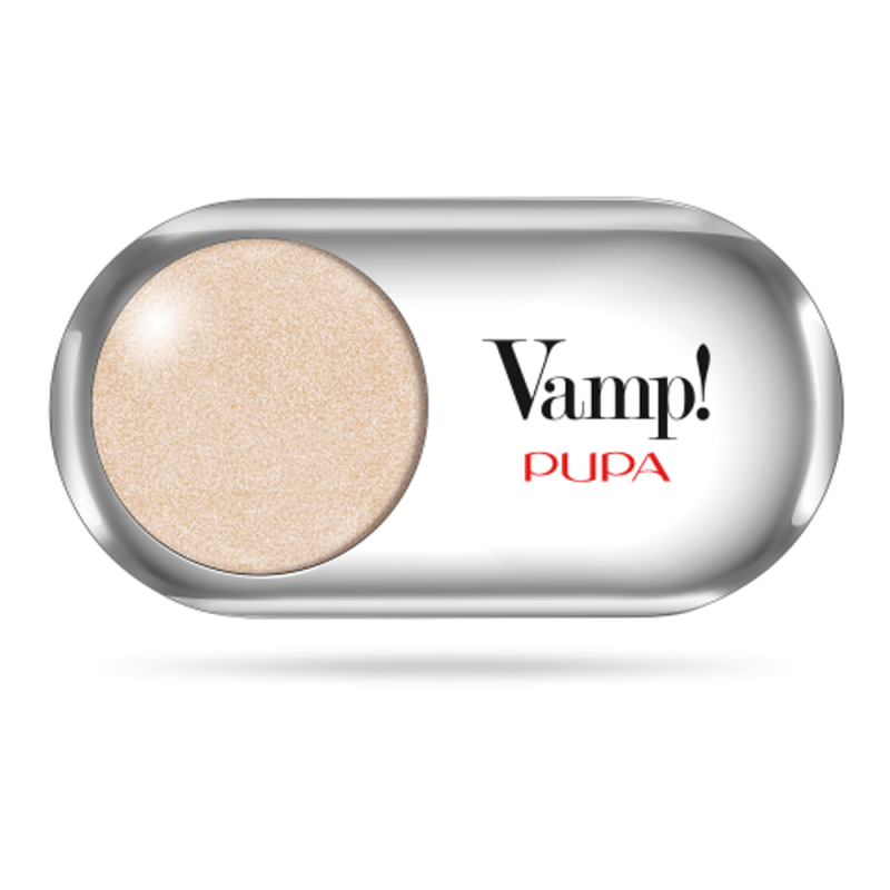 Colore puro, intenso, uniforme e facilmente sfumabile. n. 206 - Sparkling Gold. Top Coat. 1,5 gr.